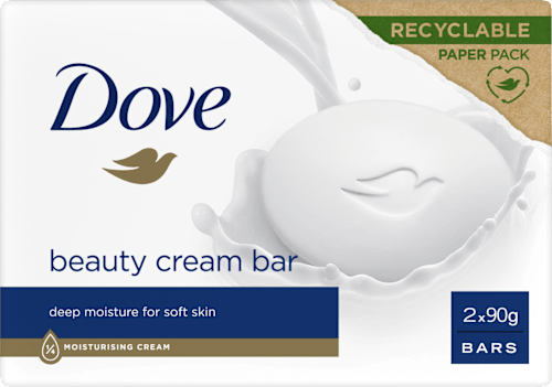 Dove Seifenstueck Beauty Cream 2x90g