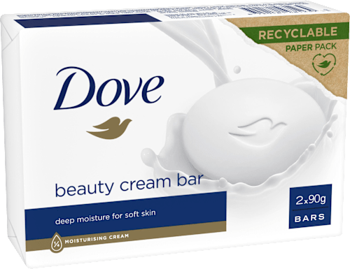 Dove Seifenstueck Beauty Cream 2x90g – afbeelding 2