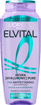 L Oreal Paris Elvital shampoo Hydra Hyaluronic Pure – L'Oréal Paris