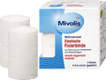 Mivolis Elastische Fixierbinden 6 Cm X 4 M Gedehnt 2 Rollen