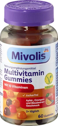Mivolis Multivitamine Gummies, 60 stuks, 120 g