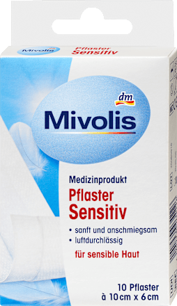 Mivolis Pflaster Gevoelig 10 Cm X 6 Cm