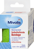 Mivolis Selbsthaftende Bandage 6 Cm X 5 M Gedehnt 1 Rolle