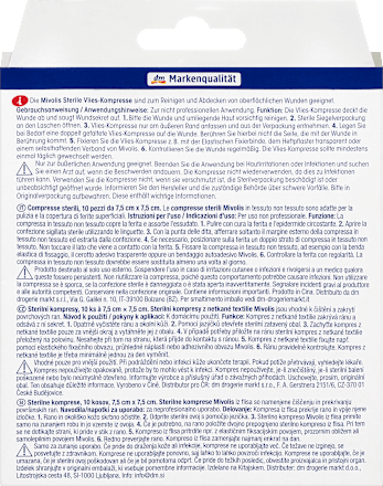 Mivolis Sterile Kompressen – afbeelding 2