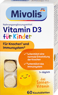 Mivolis Vitamine D3 voor Kinderen Kauwtabletten 60 st