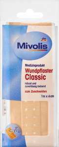 Mivolis Wundpflaster Classic 1 M X 6 Cm