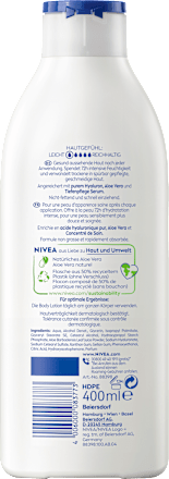 Nivea bodylotion Aloe en Verzorging – afbeelding 2