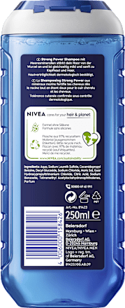 Nivea Men shampoo Strong Power – afbeelding 2