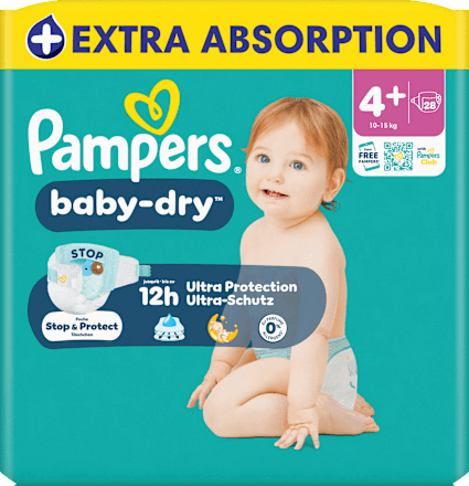 Pampers Baby Dry Windeln Gr 4 10 15 Kg
