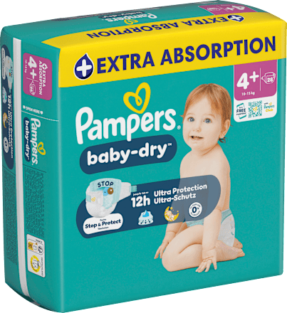 Pampers Baby Dry Windeln Gr 4 10 15 Kg – afbeelding 2