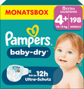 Pampers Baby Dry Windeln Gr 4 Maxi Plus 10 15 Kg Monatsbox