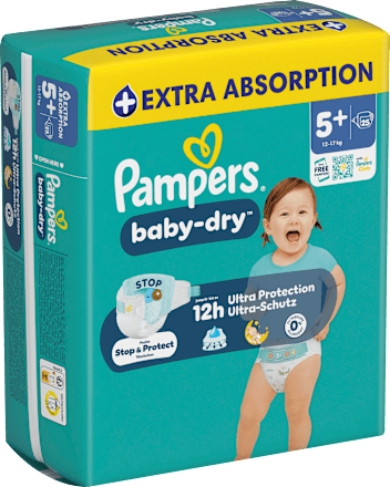 Pampers Baby Dry Windeln Gr 5 12 17 Kg – afbeelding 2