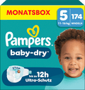 Pampers Baby Dry Windeln Gr 5 Junior 11 16 Kg Monatsbox