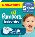 Pampers Baby Dry Windeln Gr 5 Junior Plus 12 17 Kg Monatsbox