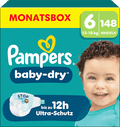 Pampers Baby Dry Windeln Gr 6 Extra Large 13 18 Kg Monatsbox