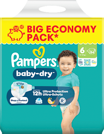 Pampers Baby Dry Windeln Gr 6 Xl 13 18 Kg Big Pack