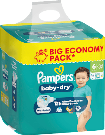 Pampers Baby Dry Windeln Gr 6 Xl 13 18 Kg Big Pack – afbeelding 2