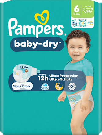 Pampers Baby Dry Windeln Gr 6 Xl 13 18 Kg