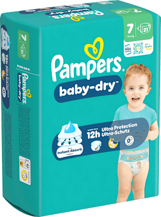 Pampers Baby Dry Windeln Gr 7 Xl 15 Kg – afbeelding 2