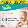 Pampers Feuchttuecher Sensitive 4x80 st