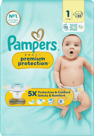 Pampers Premium Protection Windeln Gr 1 2 5 Kg