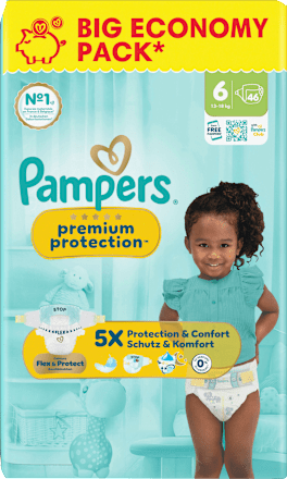 Pampers Premium Protection Windeln Gr 6 Xl 13 18 Kg Big Pack