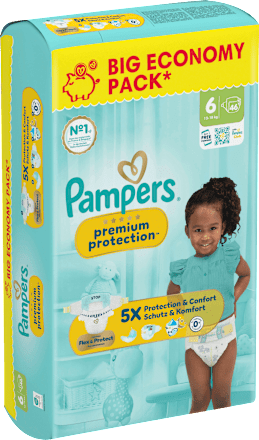 Pampers Premium Protection Windeln Gr 6 Xl 13 18 Kg Big Pack – afbeelding 2