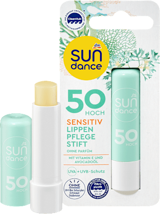 Sundance Lippenverzorgingsstick Gevoelig SPF 50, 4,8 g
