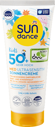 Sundance Zonnebrandcrème Kids Med Ultra Gevoelig SPF 50