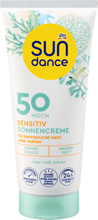 Sundance zonnebrandcrème sensitiv LSF 50, 100 ml
