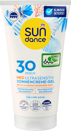 Sundance Zonnebrandcrèmegel Med Ultra Gevoelig SPF 30, 150 ml