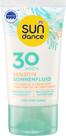 Sundance Zonnebrandfluid Sensitiv SPF 30, 50 ml