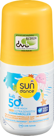 Sundance Sonnenroller Kids Med Ultra Sensitiv, SPF 50+, 100 ml