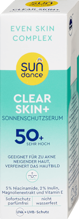 Sundance Zonnebeschermingsserum Gezicht Clear Skin+ SPF 50+, 50 ml – afbeelding 2