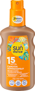Sundance Zonnebrandspray Carotin SPF 15, 200 ml
