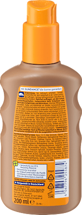 Sundance Zonnebrandspray Carotin SPF 15, 200 ml – afbeelding 2