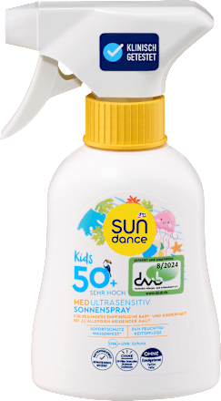 Sundance Zonnebrandspray Kids Med Ultra Gevoelig SPF 50