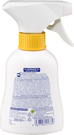 Sundance Zonnebrandspray Kids Med Ultra Gevoelig SPF 50 – afbeelding 2