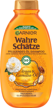 Garnier Ultimate Blends shampoo Argan & Kamilleolie, 300 ml