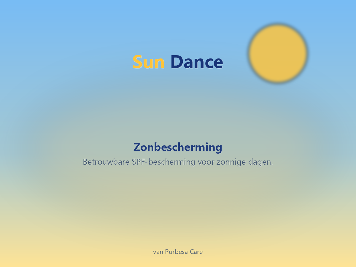 Sundance zonbescherming bij Purbesa Care